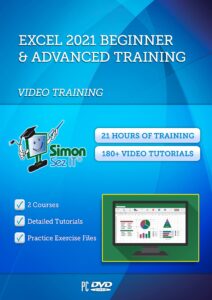 excel 2021 training dvd for absolute beginners to advanced users – excel course including exercise files