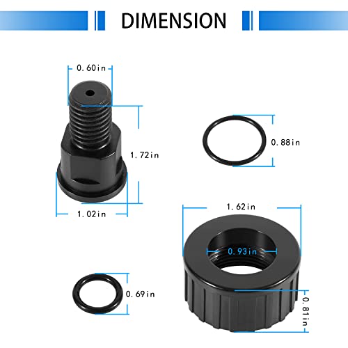 besttruck R0552000 Tank Adapter with O-Ring and Union Replacement Kit for Select Zodiac Jandy Pool & Spa Cartridge Filters