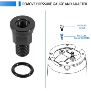 besttruck R0557100 Pressure Gauge & Air Relief Adapter Replacement for Select Zodiac Jandy CS Series Cartridge Filter