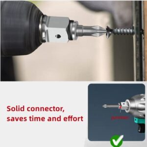 MOONDKIST 2Pcs 18V Electric Wrench Shaft Part, Electric Brushless Impact Wrench Shaft Dual Use Cordless Wrench Parts