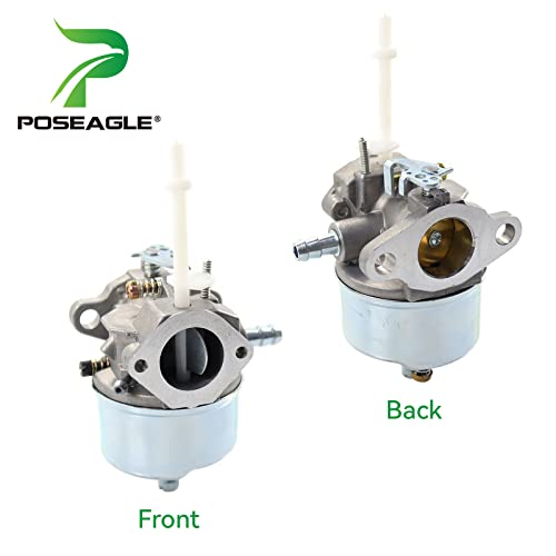 POSEAGLE 632371 Carburetor Replaces 632371A, 631954, 632379, 632379A for Tecumseh H60, HSK60, Toro 524, 622, 624, 724, 38040, 38062, 38063, 38065, 38510, 38513, 38050, 38072, 38073 Snowthrowers