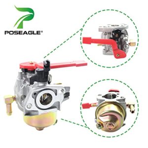 POSEAGLE 951-10956A Carburetor Replaces 951-10956, 951-12612A, 951-12612, 751-14018, 951-14018, 751-10956, 751-10956A for MTD, Troy-Bilt 161-JW, 161-JWA, 161-JWA-11 Engines