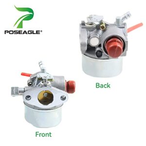 POSEAGLE 640262A Carburetor Compatible with Tecumseh 640262A, 640262, 640026, 640069, 640156, 640174, 640076A for Tecumseh LEV100, LEV115, LEV120 4 Cycle Vertical Engines