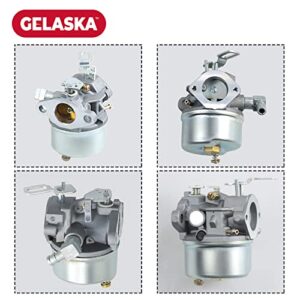 GELASKA 640298 Carburetor for Toro CCR 6053 Quick Clear Snowthrowers, Tecumseh OH195SA, OHSK70 4 Cycle Horizontal Engines, Ariens ST524 Snow Blower 932036, 932504, Cub Cadet 721E Engines