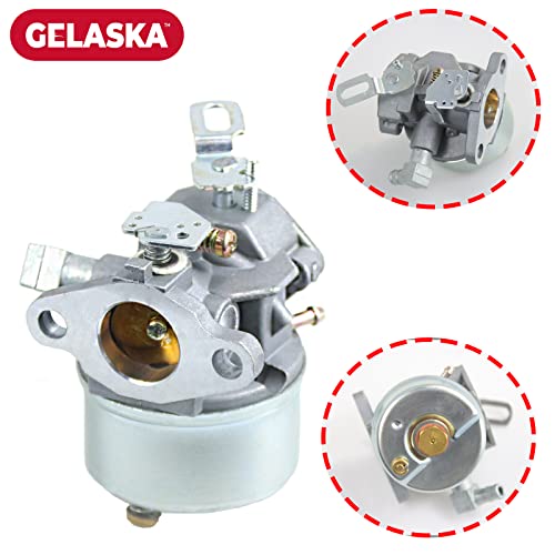 GELASKA 640298 Carburetor for Toro CCR 6053 Quick Clear Snowthrowers, Tecumseh OH195SA, OHSK70 4 Cycle Horizontal Engines, Ariens ST524 Snow Blower 932036, 932504, Cub Cadet 721E Engines