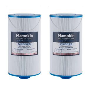 mamokin 303279 hot tub filter replaces filbur fc-2402, 5ch-37, pff42tc-p4, 78460 and lifesmart, aquaterra, fantasy, freeflow, simplicity, bermuda, aspire, azure, spa filter-2 pack