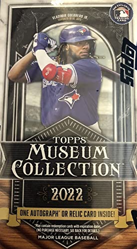 2022 Topps Museum Collection MLB Baseball MINI box (5 cards/bx including ONE Hit)