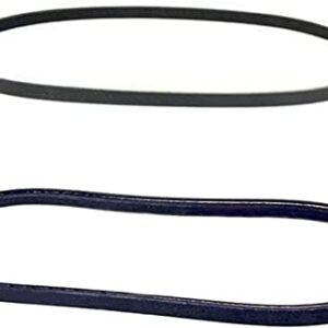 Gpartsden 579932MA & 585416 Belt Set Replaces for Craftsman Murry 585416MA 579932 420673 Snow Blower MTD 754-0275, 954-0275, 954-0282