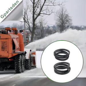 Gpartsden 579932MA & 585416 Belt Set Replaces for Craftsman Murry 585416MA 579932 420673 Snow Blower MTD 754-0275, 954-0275, 954-0282