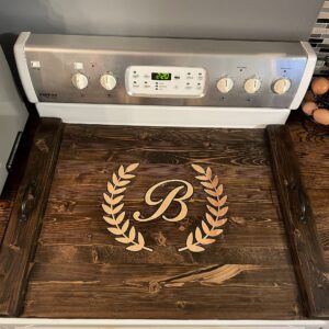 Rustic stove board NEW DESIGN Noodle board engraved no paint