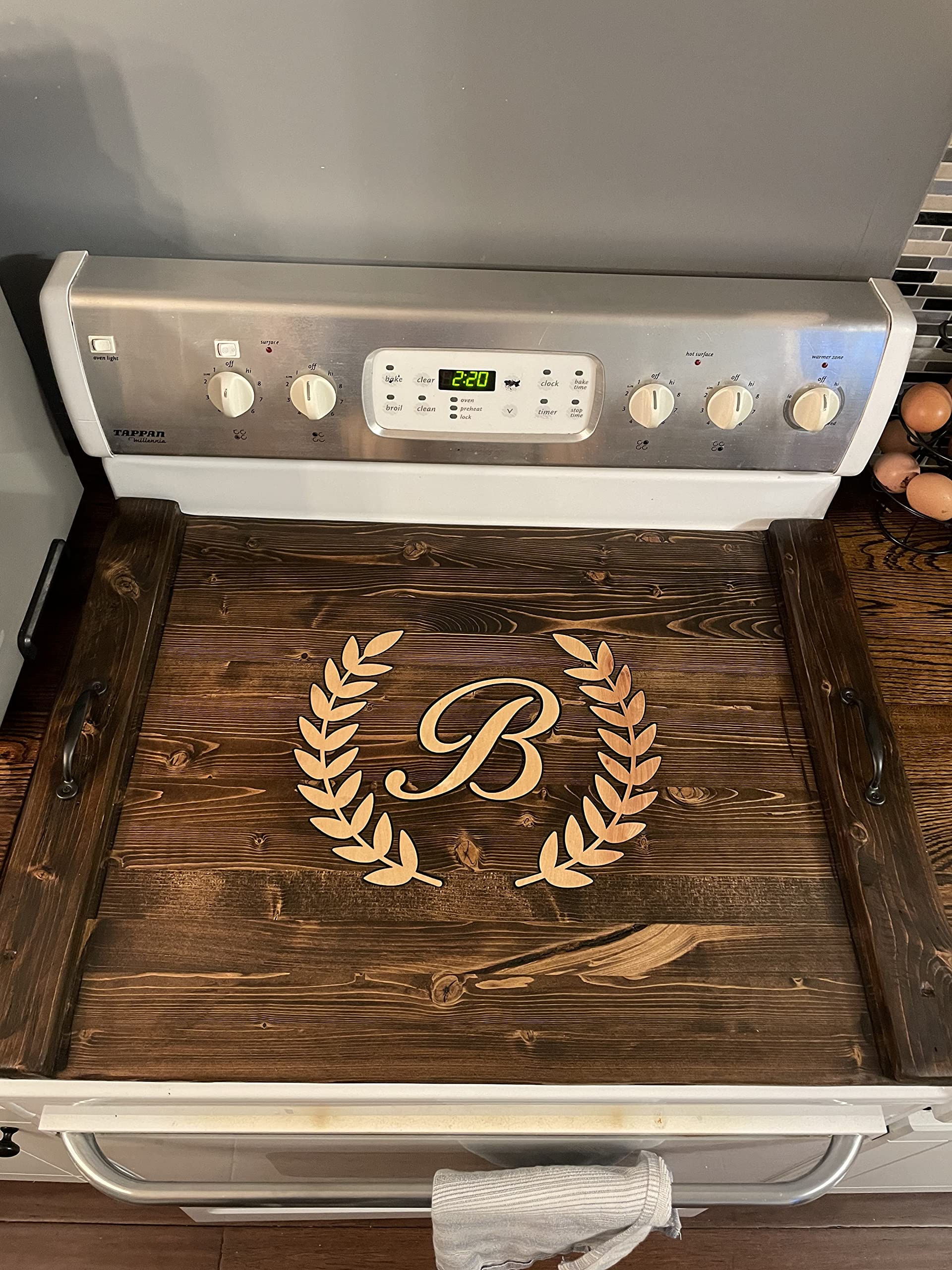 Rustic stove board NEW DESIGN Noodle board engraved no paint