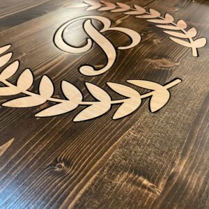 Rustic stove board NEW DESIGN Noodle board engraved no paint