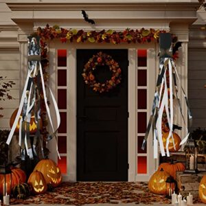 Cute Basset Hound Puppies 59 Inch Halloween Windsocks Hanging Decorations-for Front Yard Patio Lawn Garden Party Decor