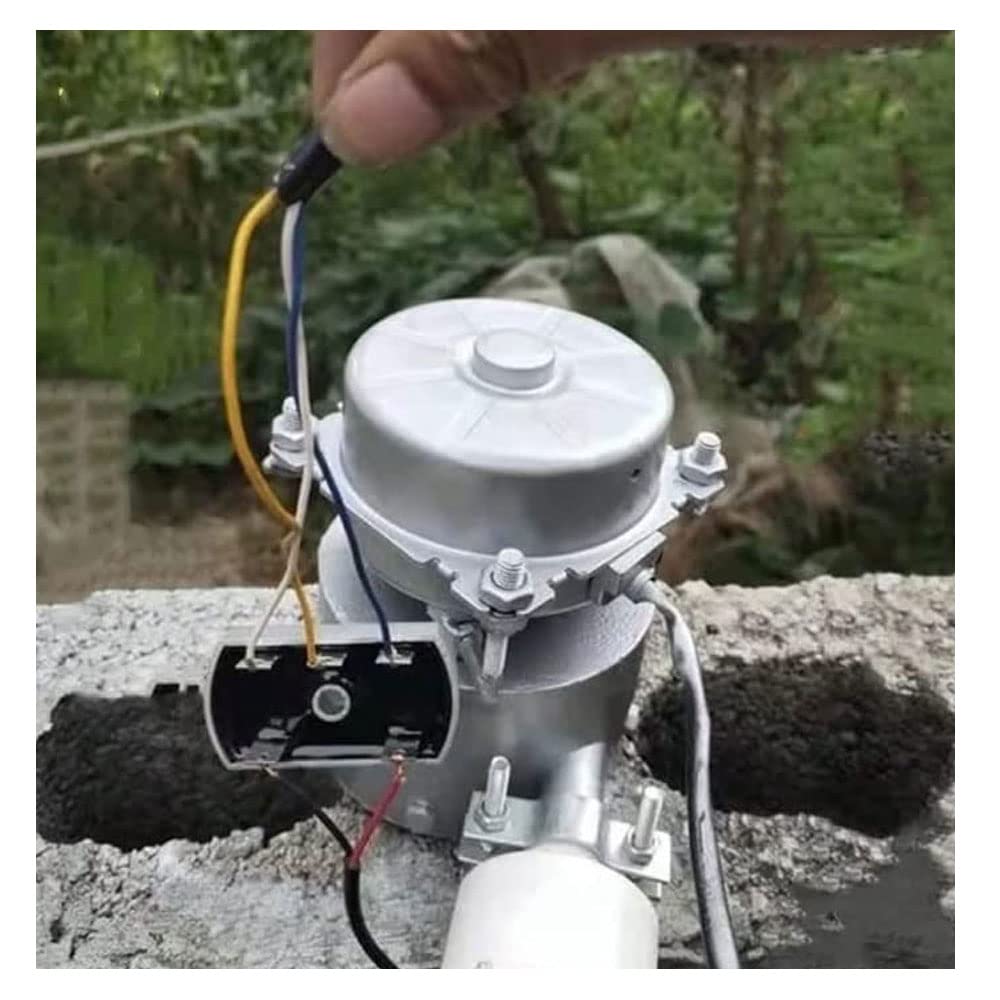 Mdxtog Hydroelectric Turbine Generator, Mini Hydro Water-Power Generator Waterproof Portable Home Outdoor Use