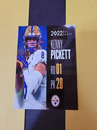 Kenny Pickett RC Rookie Card NFL Draft Pick Steelers