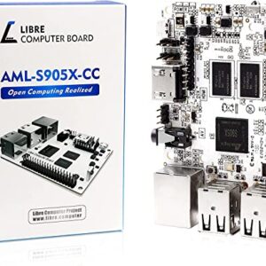 Libre Computer Project AML-S905X-CC Le Potato 64-bit Single Board Computer Pi 3 Alternative (2GB 2-Pack)