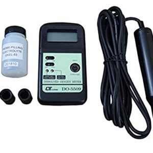 Dissolved Oxygen Meter (Range: 0 to 20.0 mg/L) for Aquaculture, Aquarium, Agriculture, Fish Hatcheries, Mining Industries Alongwith Factory Calibration Certificate Model: DO-5509