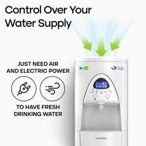 Airiver 5-in-1 Atmospheric Water Generator, Reverse Osmosis and Dehumidifier Filtration Machine in One - 30L/Day - Alkaline, Ionized, Mineralized Water - Home, Preppers and Offgrid- Hot/Cold Dispenser