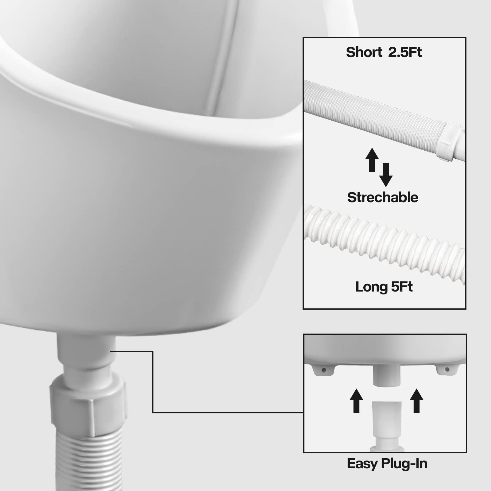 Düvkori® Plastic Urinals For Men,Urinals For Men,Urinal,Male Urinal,Urinals,Outdoor Toilet,Mens Urinal,Urinal For Men,Waterless Urinal,Urine Diverter,Urinals For Men Bathroom,Urinals For Men Large