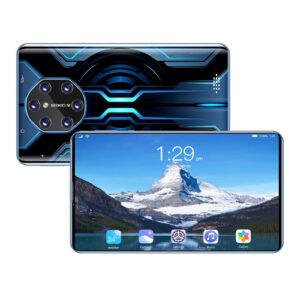 tablet laptop android, all-new fire 7" smart tablet, ips hd display tablets pc built-in wifi blue-tooth gps, 2gb ram+16gb, 4000mah battery, dual sim, dual camera, voice call game tablet (blue)