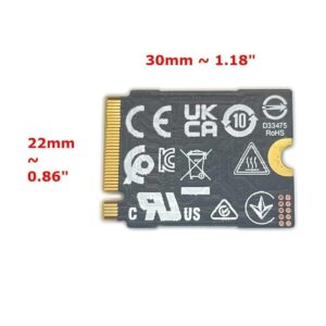 Samsung 512GB SSD M.2 2230 30mm PM991a NVMe PCIe Gen3 x4 MZ9LQ512HBLU Solid State Drive for Surface Pro Steam Deck Dell HP Lenovo Ultrabook Tablet