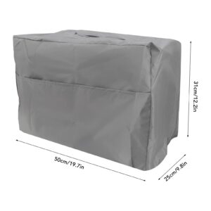 Welder Cover, Washable Reusable Waterproof Welding Machine Canopy Durable for Courtyard 50 * 25 * 31cm Grey