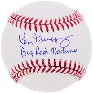 Ken Griffey Sr. Autographed Official MLB Baseball Cincinnati Reds "Big Red Machine" Tristar Stock #207948 - Autographed Baseballs