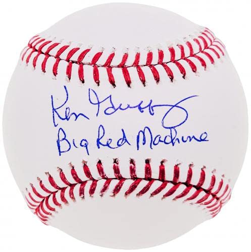 Ken Griffey Sr. Autographed Official MLB Baseball Cincinnati Reds "Big Red Machine" Tristar Stock #207948 - Autographed Baseballs