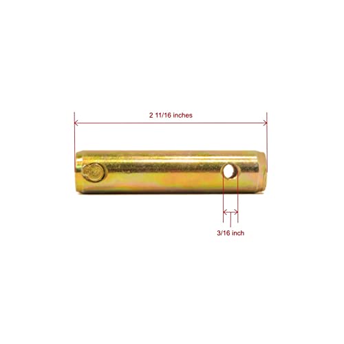 The ROP Shop | Snowplow Stand Lock Pin 1303204 for Western 93034, 93034K & 63586 Poly & Steel