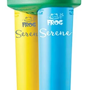 FROG Serene Bromine Replacement Cartridge for Hot Tubs for use only with FROG Serene in-Line and Floating Sanitizing Systems for Spas up to 600 gallons, Quick and Easy Hot Tub Sanitizer – 150 Grams