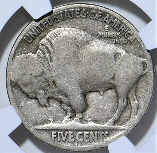 1918 D Buffalo 1918/7 Nickel G-4 NGC/CAC