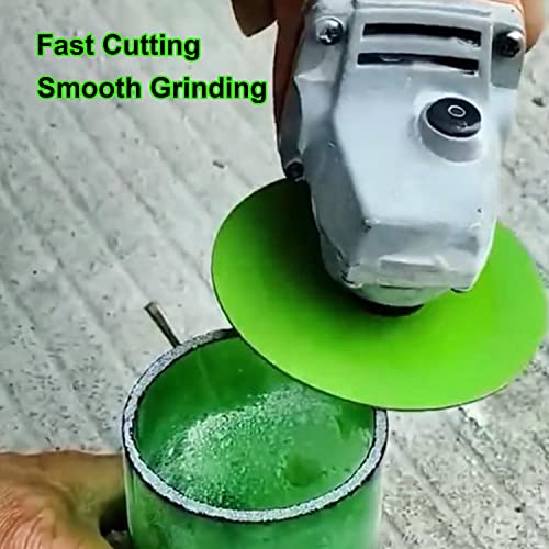 LAIWOO Glass Cutting Disc, 4 Inch Indestructible Disc for Grinder, Glass Saw Ultra-Thin Saw Blade for Grinding of Glass, Jade, Wine Bottles, Tile