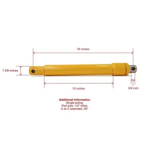 The ROP Shop | (Pack of 2 Snowplow Power Angling Cylinder Ram Meyer 05437 Plow