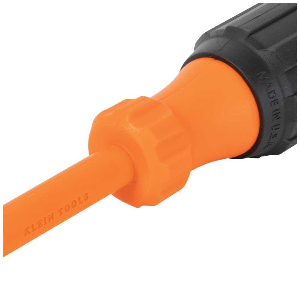 Klein Tools 85073INS Insulated Screwdriver Set features 1000V Phillips, Slotted and Square Tips, Cushion Grip Handles, 3-Piece