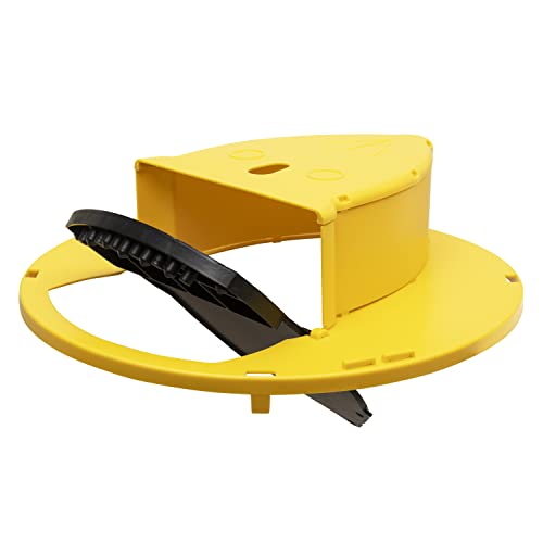 Narotello Flip and Slide Bucket Lid Mouse Trap, Rat Trap, Auto Reset, Multi Catch, Reusable for Indoor and Outdoor Use, Mice Trap, Humane or Lethal