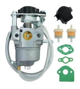 carburetor fit for ryobi inverter generator models ryi2300bt and ryi2300bta with gasket, replace 308054124 308054123