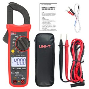 UT202+ Digital Clamp Meter Multifunction Electrician Current Measurement with True RMS, NCV Intelligent