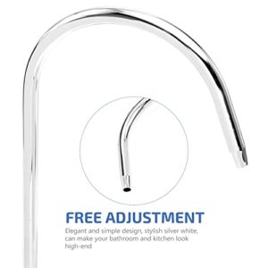 1pc Gooseneck Faucet Toilet Faucet Sprayer Accessories for Water Purifier Sink Tap Gooseneck Water Tap Nebulizer Accessories Bathroom Faucet Quick Plug Ceramic Spool Metal