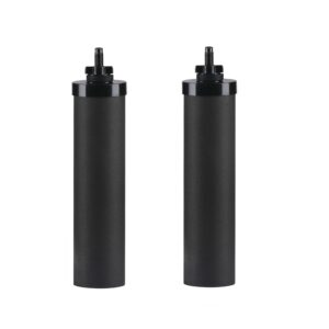 water filter replacement for water filter black activated carbon filters，compatible with doulton super sterasyl and traveler, nomad, king, big series