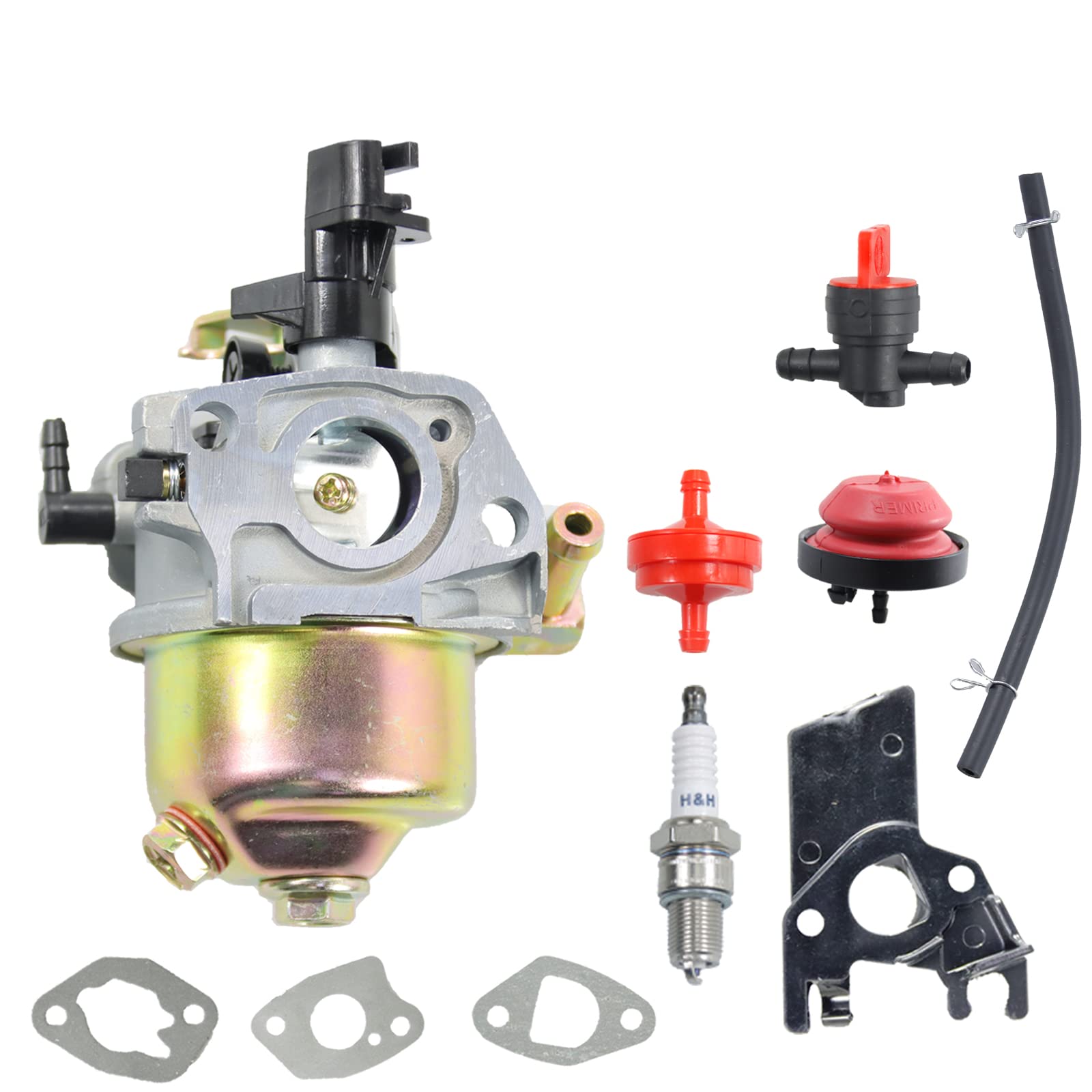 GELASKA 951-12705 Carburetor Replaces 751-12705, 751-10974, 951-10974, 951-10974A, HUAYI 165S, 165SA for MTD Troy-bilt 165-SUB, 165-SUB-11, 265-SU, 265-SU-11, 365-SUB Engines