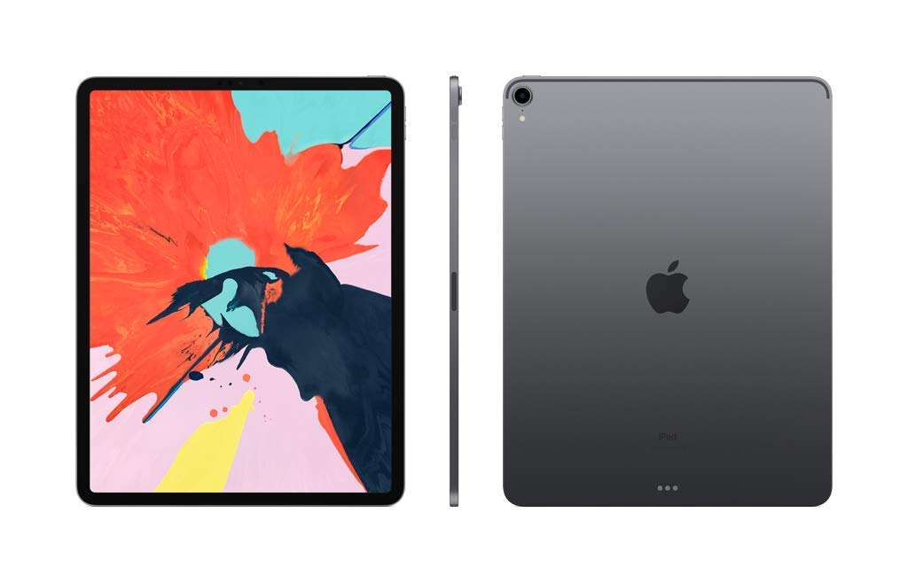 2018 Apple iPad Pro (12.9-inch, Wi-Fi + Cellular, 512GB) - Space Gray (Renewed Premium)