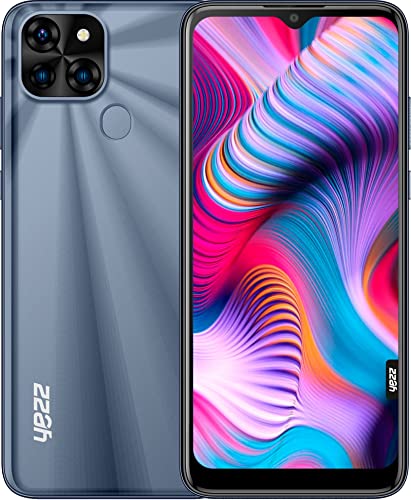 Yezz Art 3 Lite | 2022 | 2/64GB | 13MP + VGA + Depth Sensor Triple Camera | Unlocked smarpthone | 1 Year Warranty in The U.S. (Onyx Black)