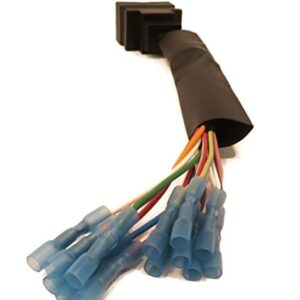 The ROP Shop | 13-Pin Male Snow Plow Side Wiring Harness Repair Kit for Boss RT3 Straight Blade