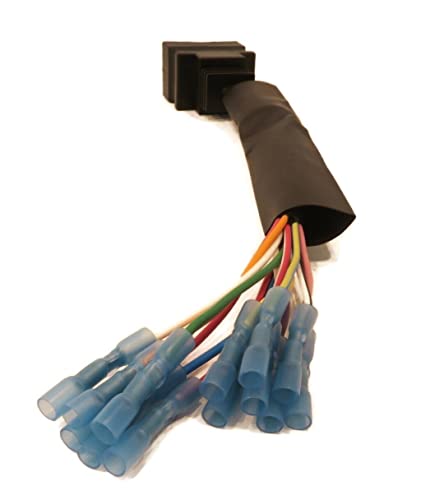 The ROP Shop | 13-Pin Male Snow Plow Side Wiring Harness Repair Kit for Boss RT3 Straight Blade