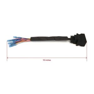 The ROP Shop | 13-Pin Male Snow Plow Side Wiring Harness Repair Kit for Boss RT3 Straight Blade