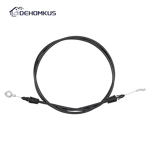 DEHOMKUS 2-PK 178674 Chute Deflector Cable for Husqvarna Parts 532420673 585271701 420673 Snow Thrower - 2-Packs for AYP Part 178674 Snowblower Control Drive Cable