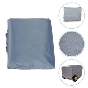 HANABASS 2pcs Shelter Cover.* Cloth Portable Rain Most Sleeve Generator Weather- Resistant Sun Electric Storage for Weather Storing Tarpaulin Generators Protector Resistant.cm