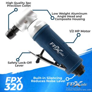 FPXAIR 1/4" Angle Die Grinder: FPX-320, Grinders Pneumatic Tools, Automotive Tools