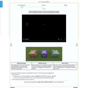 Coding for Kids: Learn to Code Minecraft Command Blocks - Video Game Design Coding - Computer Programming Courses, Ages 9+ (PC, Mac Compatible)