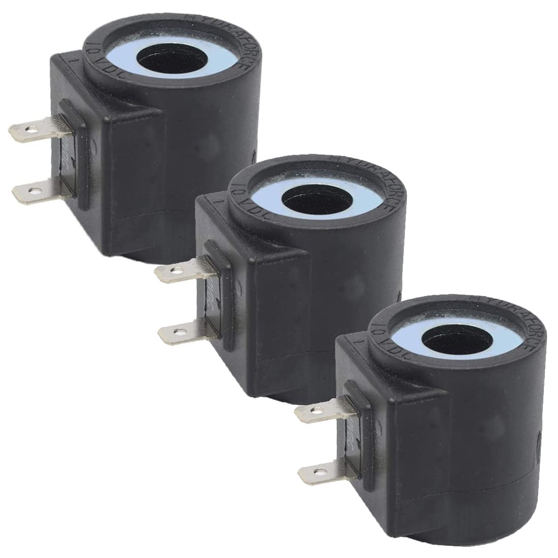 RUSSO 3 Pack Snow Plow Control Valve Coil for Western 49230 49230K Fisher 7639